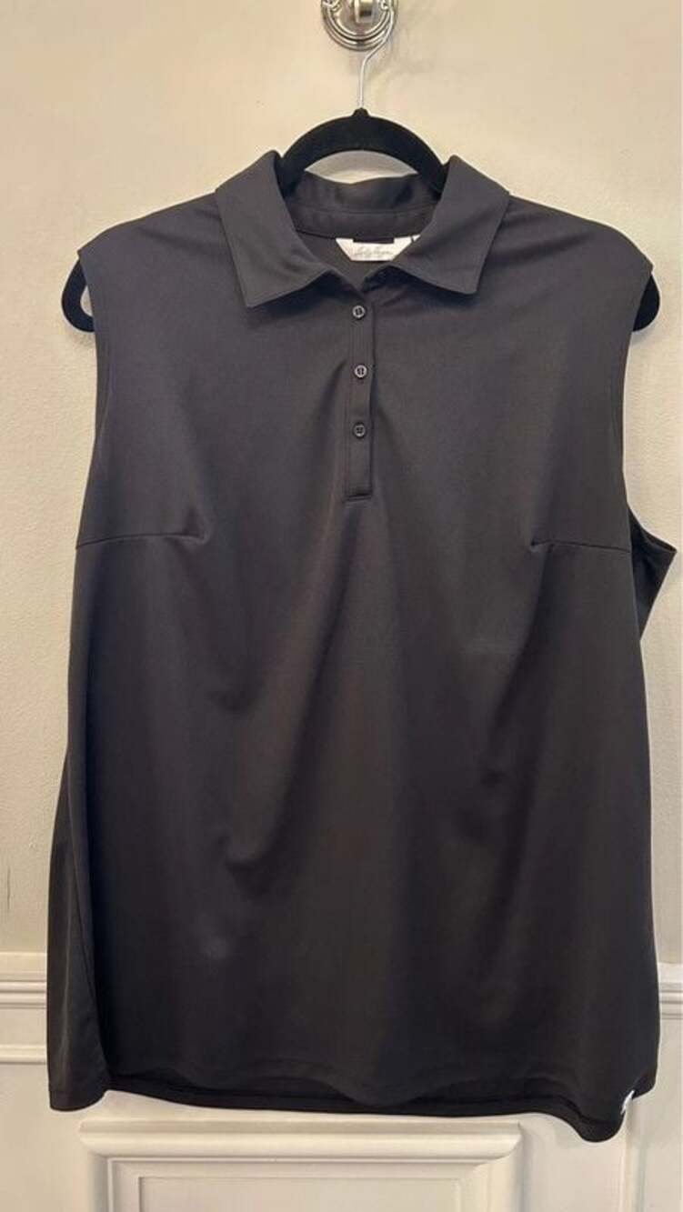 Lady Hagen sleeveless golf polo, size XL
